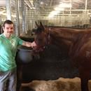 Brad Crismale with his horse Dalton